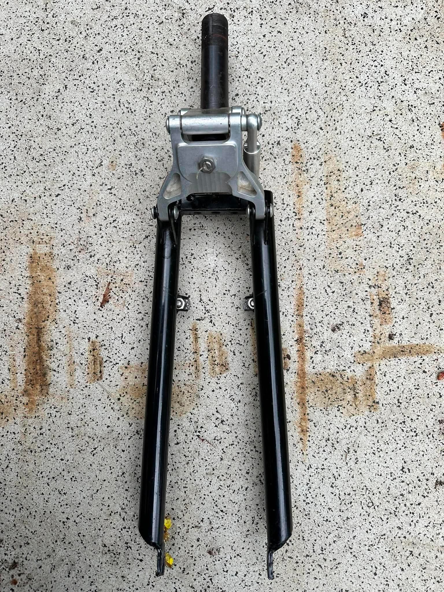 Vintage 1993 Rocky Mountain Edge Frame + Amp Fork