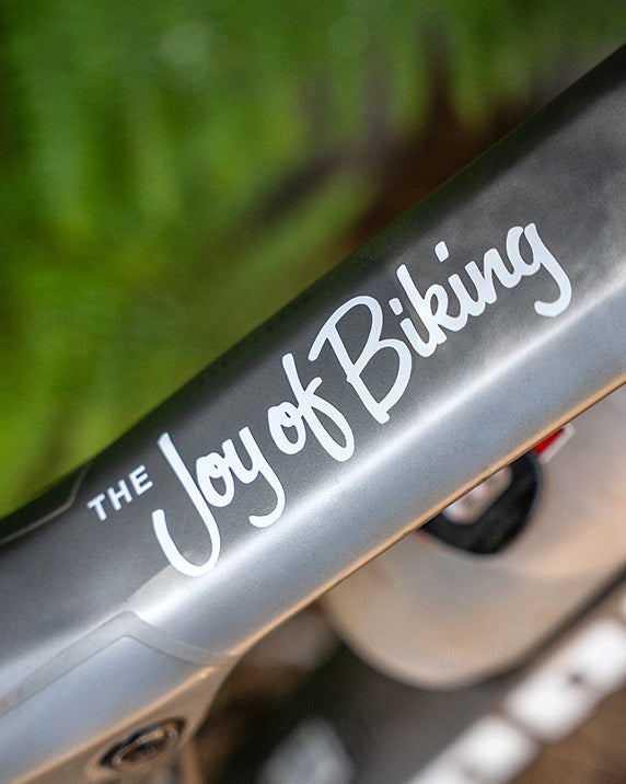 The Joy Of Biking Sticker